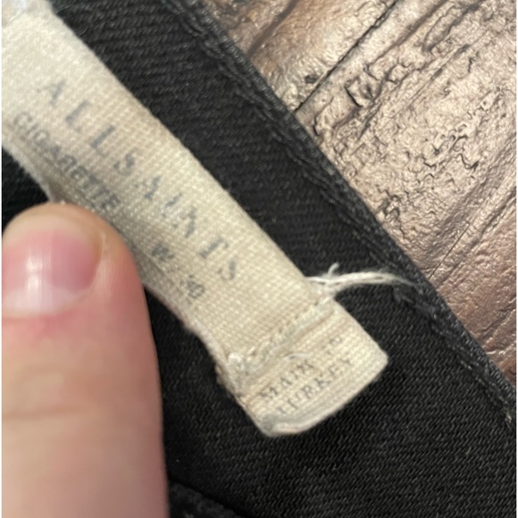 AllSaints Cigarette Skinny Jeans W30 - Picture 4 of 4